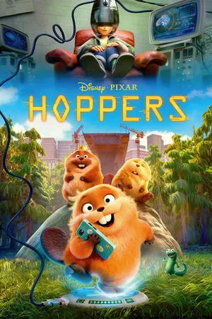 Hoppers 2026 Hindi Dual Audio HD Poster Download - Filmyzilla