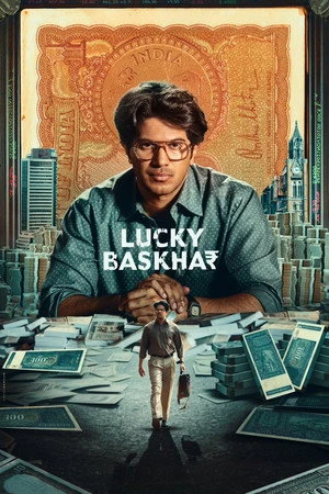 Lucky Baskhar 2024 Hindi - Telugu Dual Audio HD Poster Download - Filmyzilla