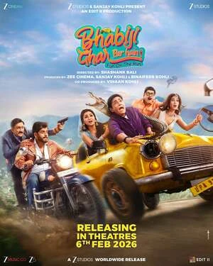 Bhabiji Ghar Par Hain: Fun on the Run 2026 Hindi Audio HD Poster Download - Filmyzilla