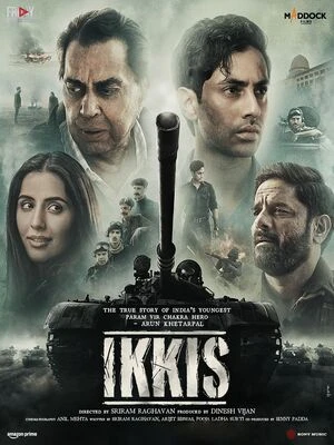 Ikkis 2026 Hindi Audio HD Poster Download - Filmyzilla