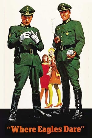 Where Eagles Dare (1968) Hindi Dual Audio 500MB HD Poster Download - Filmyzilla